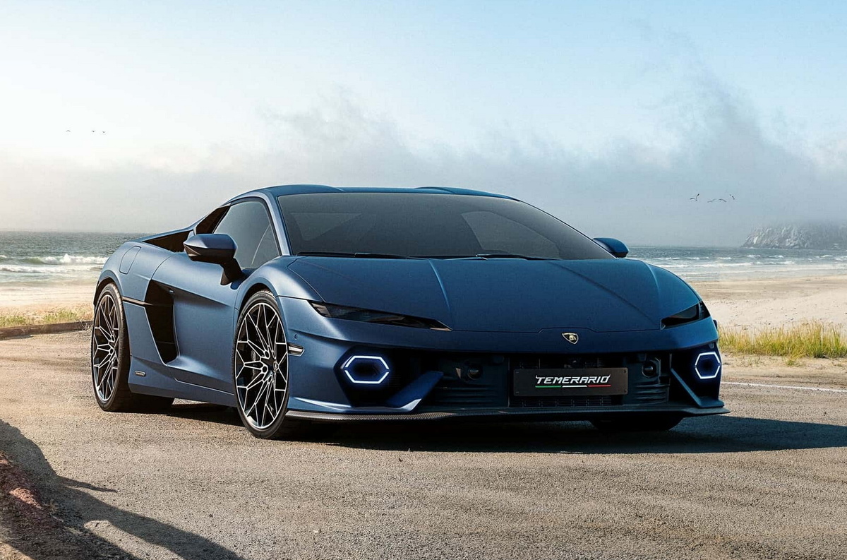    Одиннадцатилетний жизненный цикл Lamborghini Huracan ещё не закончился, но преемник уже рассекречен: итальянская марка не стала тянуть с премьерой Temerario. В дизайне произошла мини-революция: новый суперкар обрёл отдельные сотовидные дневные ходовые огни и шестиугольные фонари, удивил спрятанными на тыльной стороне дверными ручками, а также расположением выхлопной трубы. Патрубки глушителя подняты под заднее антикрыло: похоже, выпускная магистраль на уровне фонарей становится [визитной карточкой Lamborghini](https://motor.ru/news/newaventador-29-03-2023.htm)!   
Lamborghini