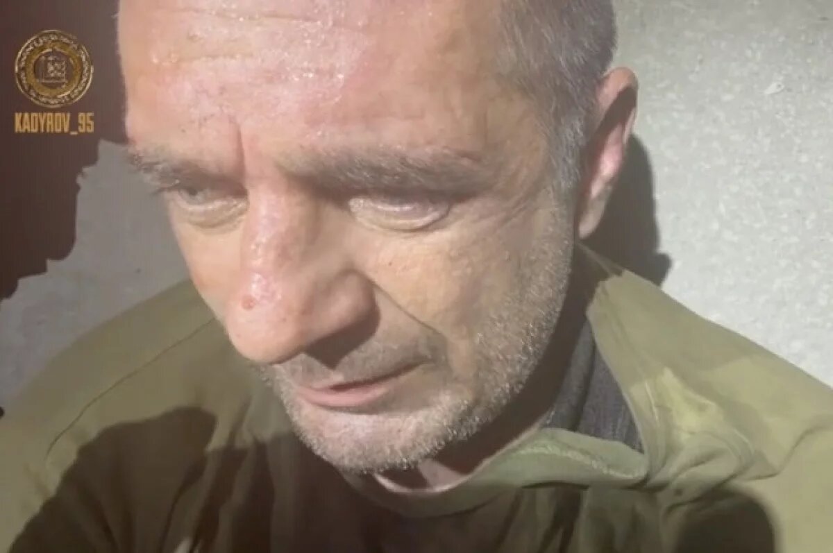    Кадыров опубликовал кадры допроса Алаудиновым пленного боевика «Азова»