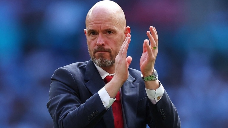    Эрик тен Хаг. Reuters