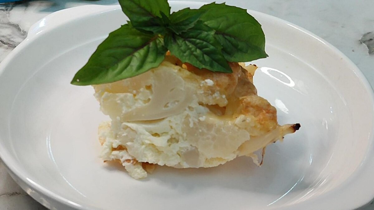 Запеканка из цветной капусты