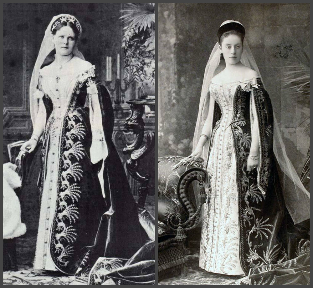 Ставлю здесь изображение фрейлин двора Её императорского высочества. Фото Марии Алексеевны не нашла.