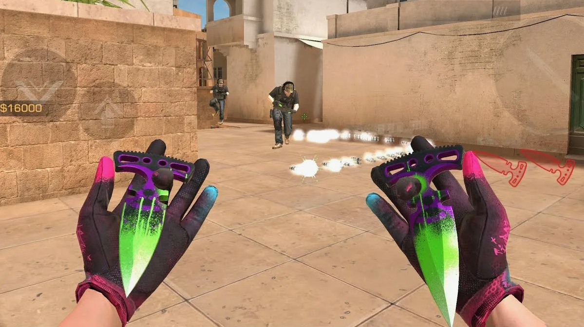 Фрагмент из игры Standoff 2