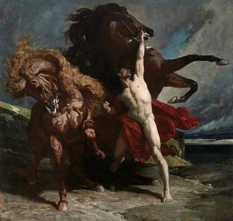  А. Реньо. Автомедонт и Ахиллесовы кони.