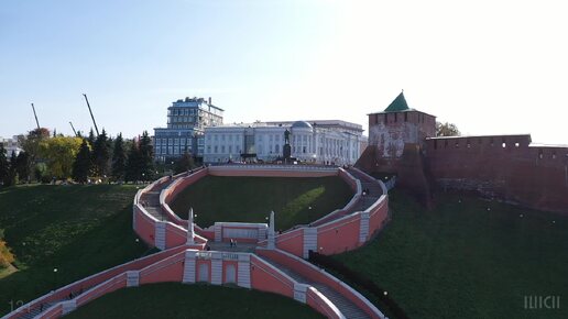 Чкаловская лестница в Нижнем Новгороде, самая высокая 