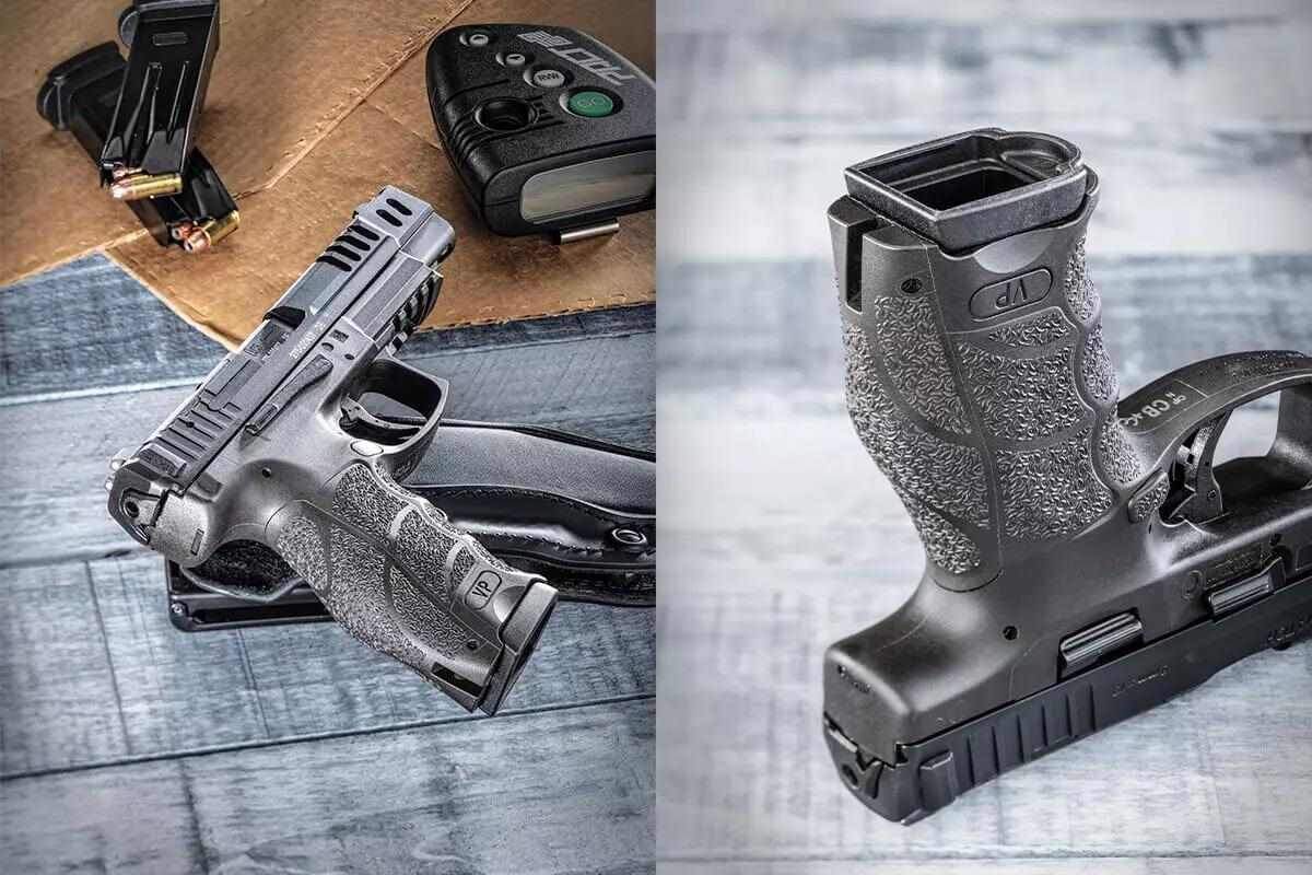 Пистолет VP9, хоть и не маленький, разработан для побед в соревнованиях.