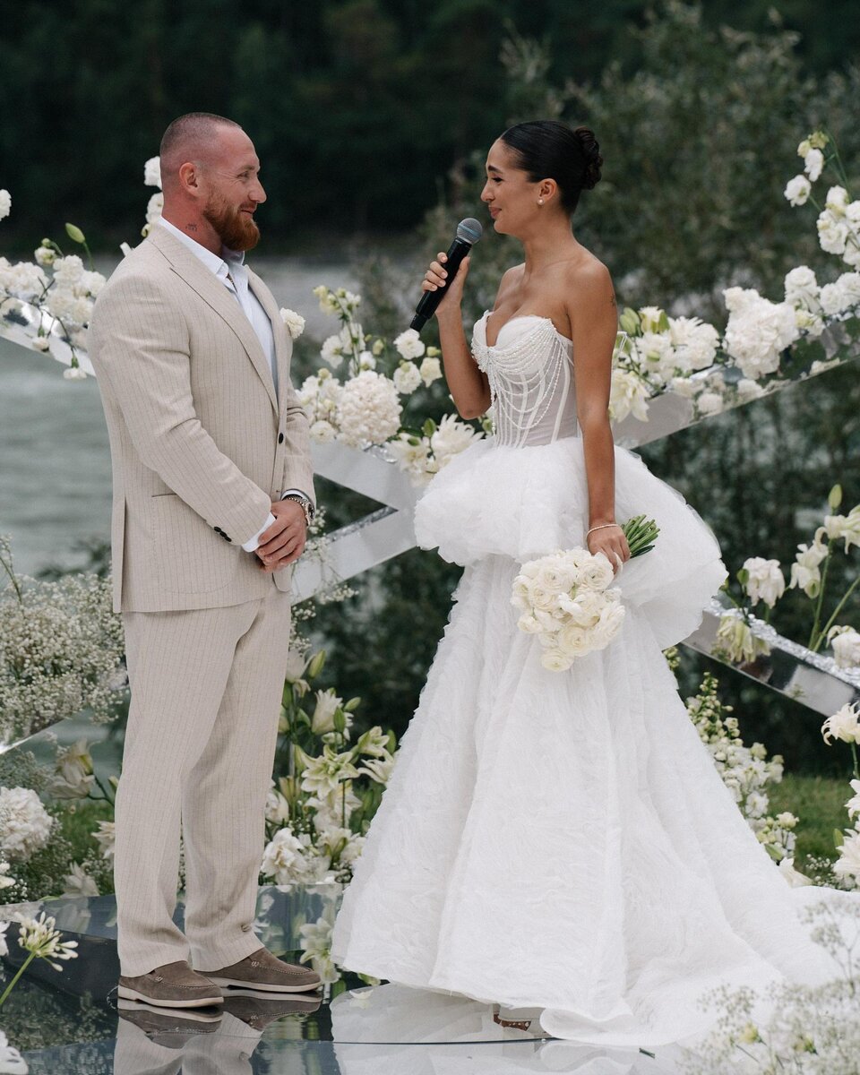    Никита Серов с супругой. Фото: Инстаграм* @serovski