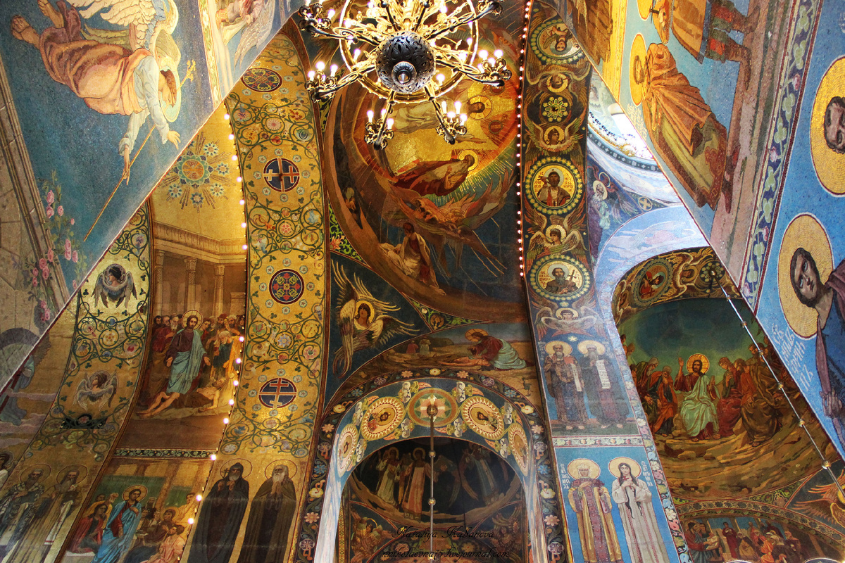 Мозаики храма Спаса на крови в Санкт-Петербурге
