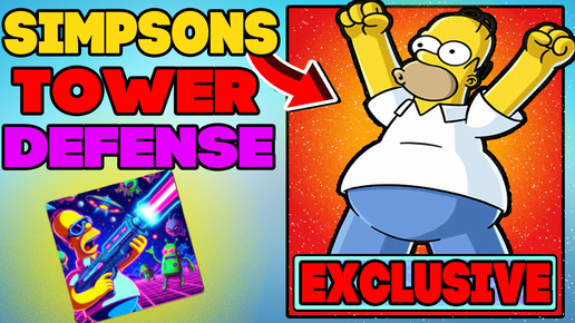 🤣Simpsons Tower Defense in roblox | Симпсоны в роблокс