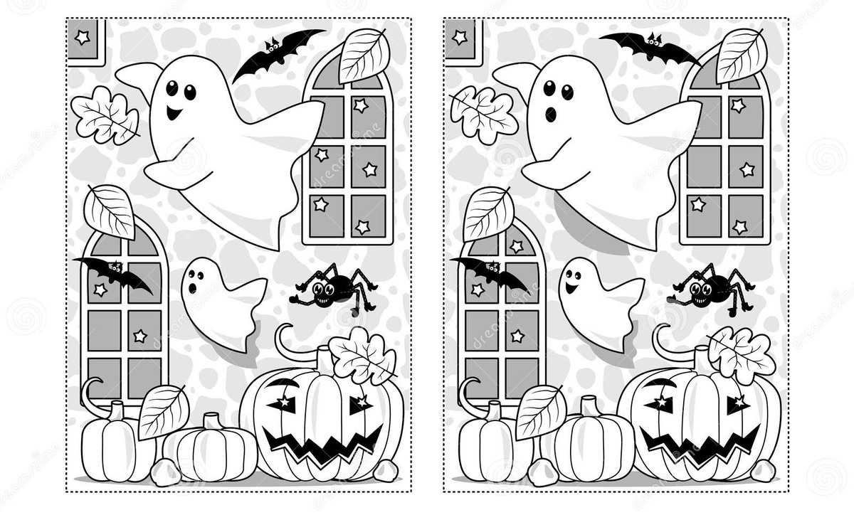 Игра и раскраска "найди отличия "