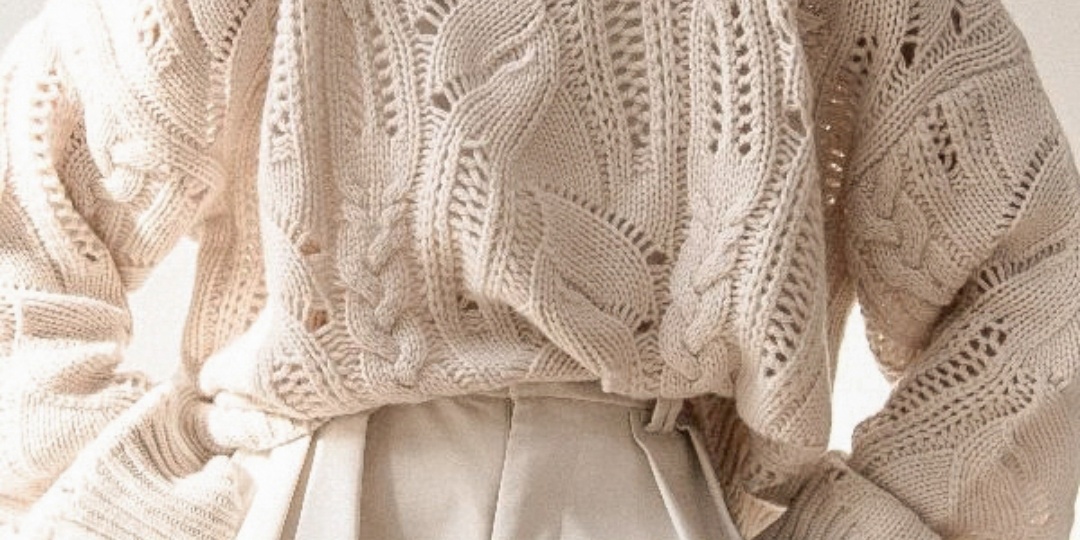 Новая схема вязания уже знакомого вам узора — джемпер Нэйкед Кэшмир