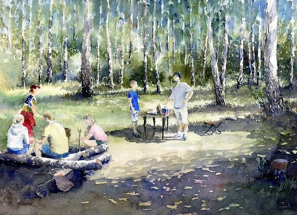 Пикник. Источник: Яндекс Картинки