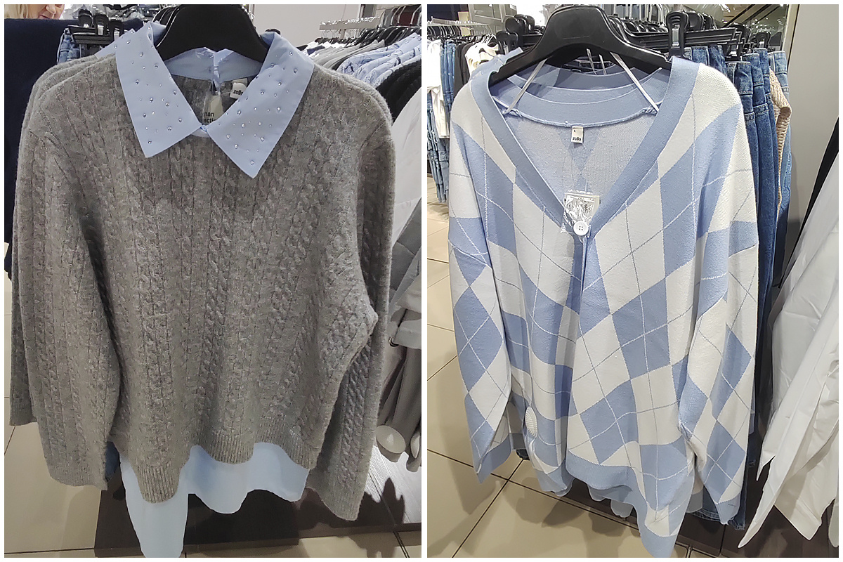 Обзор одежды в Zolla