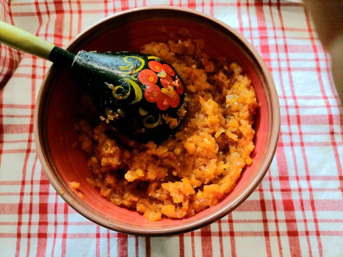 Вкуснейшая кабачковая икра.