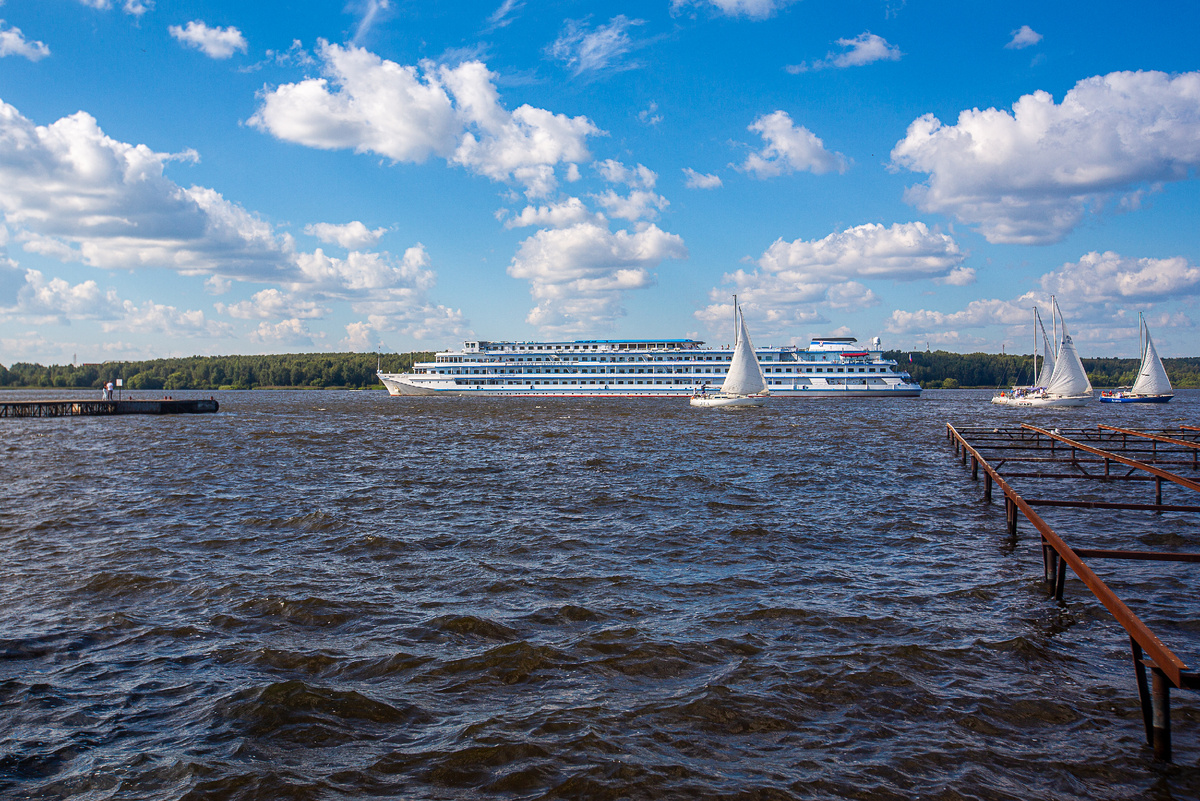 Клязьминское водохранилище. Троицкое. Городской округ Мытищи, Московская область. Фото автора статьи 
