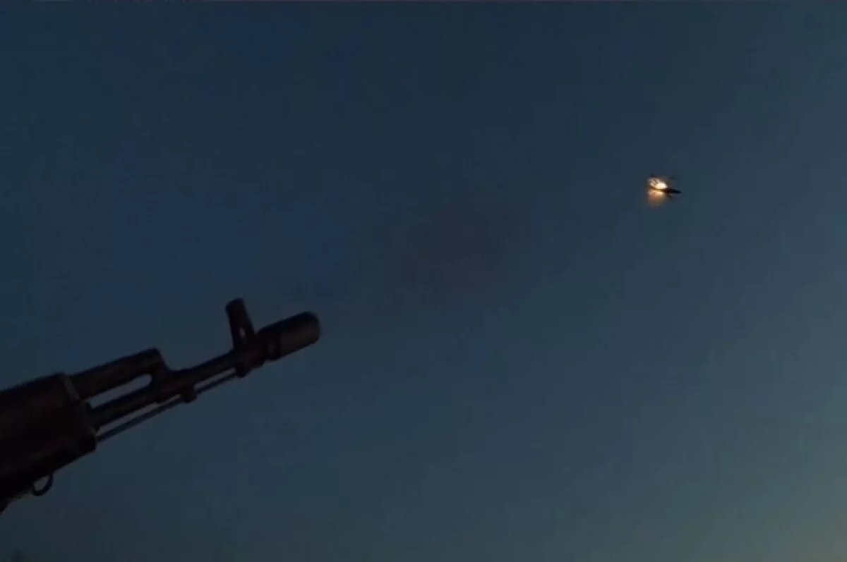    Ефрейтор ВС РФ сбил пулями 7 украинских дронов-камикадзе