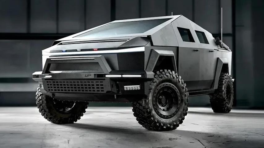 Tesla Cybertruck Armoured (C) Archimedes Defense