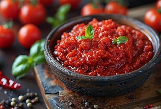    Как приготовить вкусную томатную пасту дома