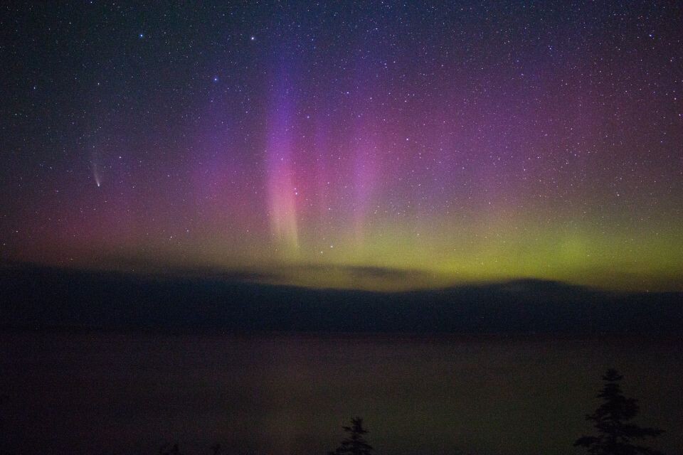    Северное сияние. Источник: unsplash.com