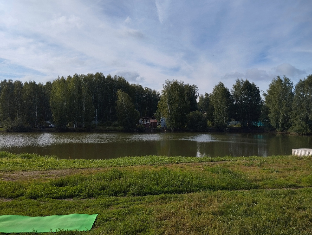 Воскресная йога в нашем саду