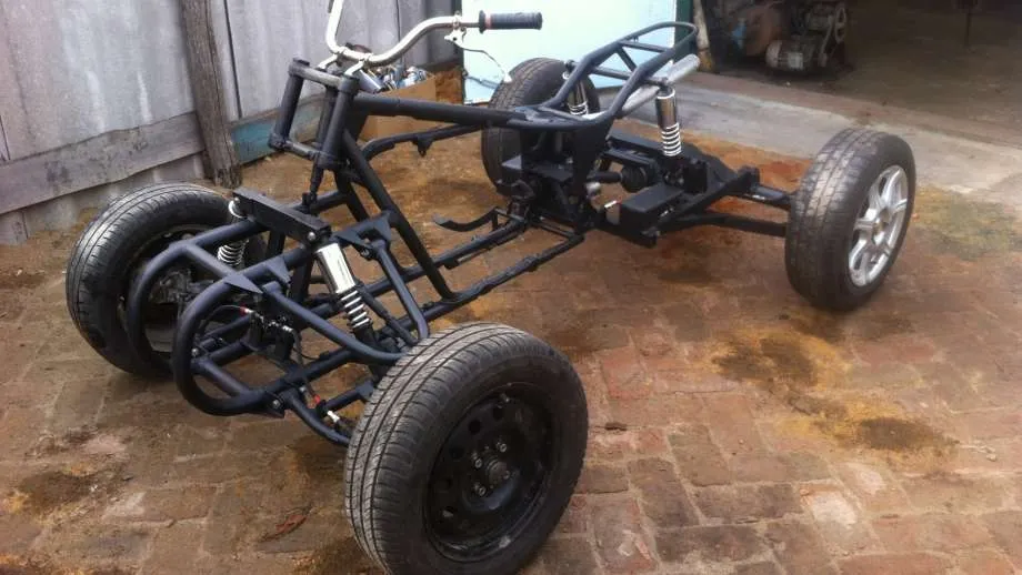 Самодельный квадроцикл на базе рамы от мотоцикла «Урал» 