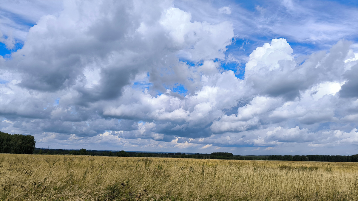 А небо было восхитительное!