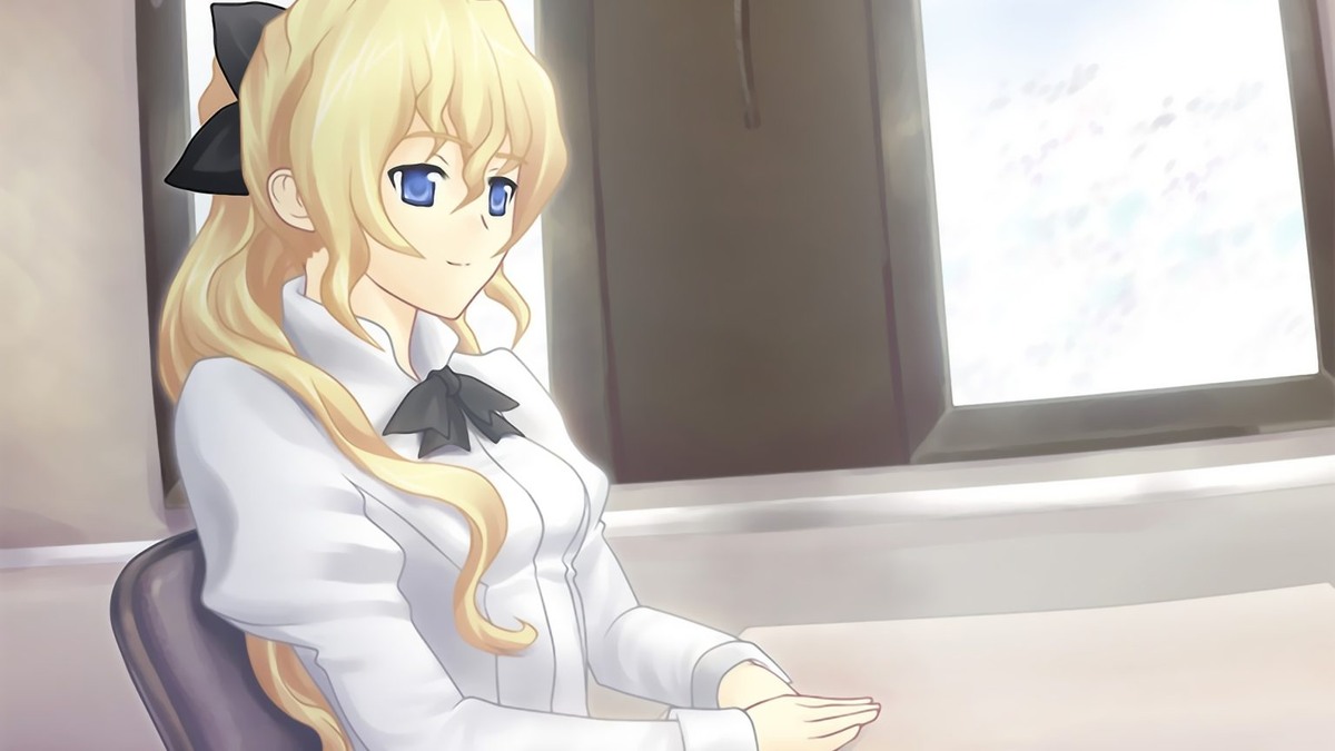 CG из нетривиальной визуальной новеллы Катава Сёдзё (Katawa Shoujo).