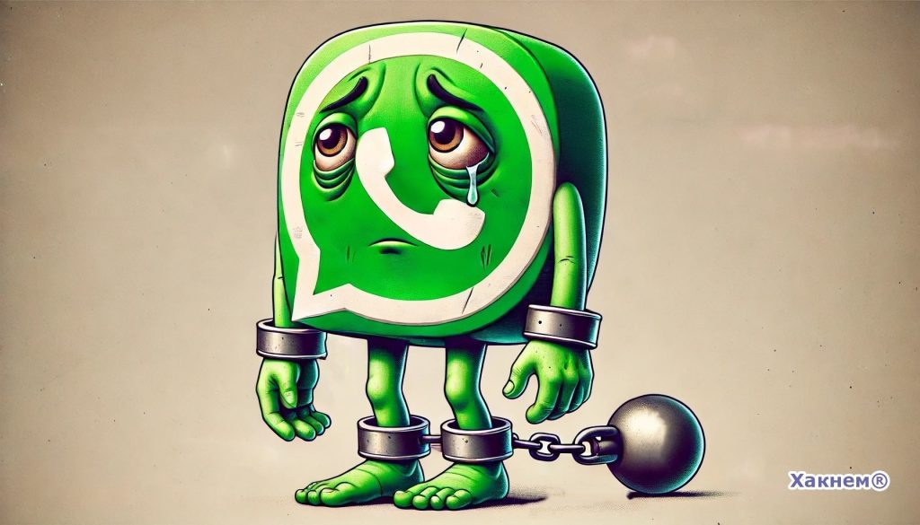 WhatsApp в кандалах.