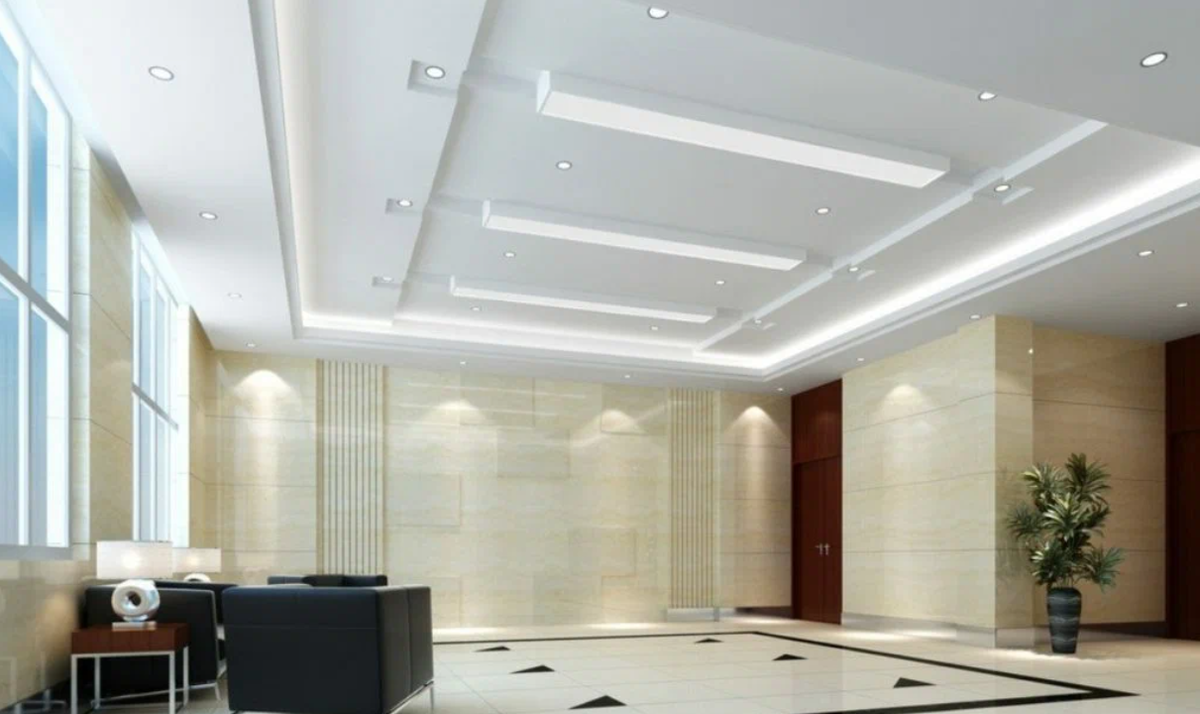 Тип подвесного потолка: Гипсокартонный