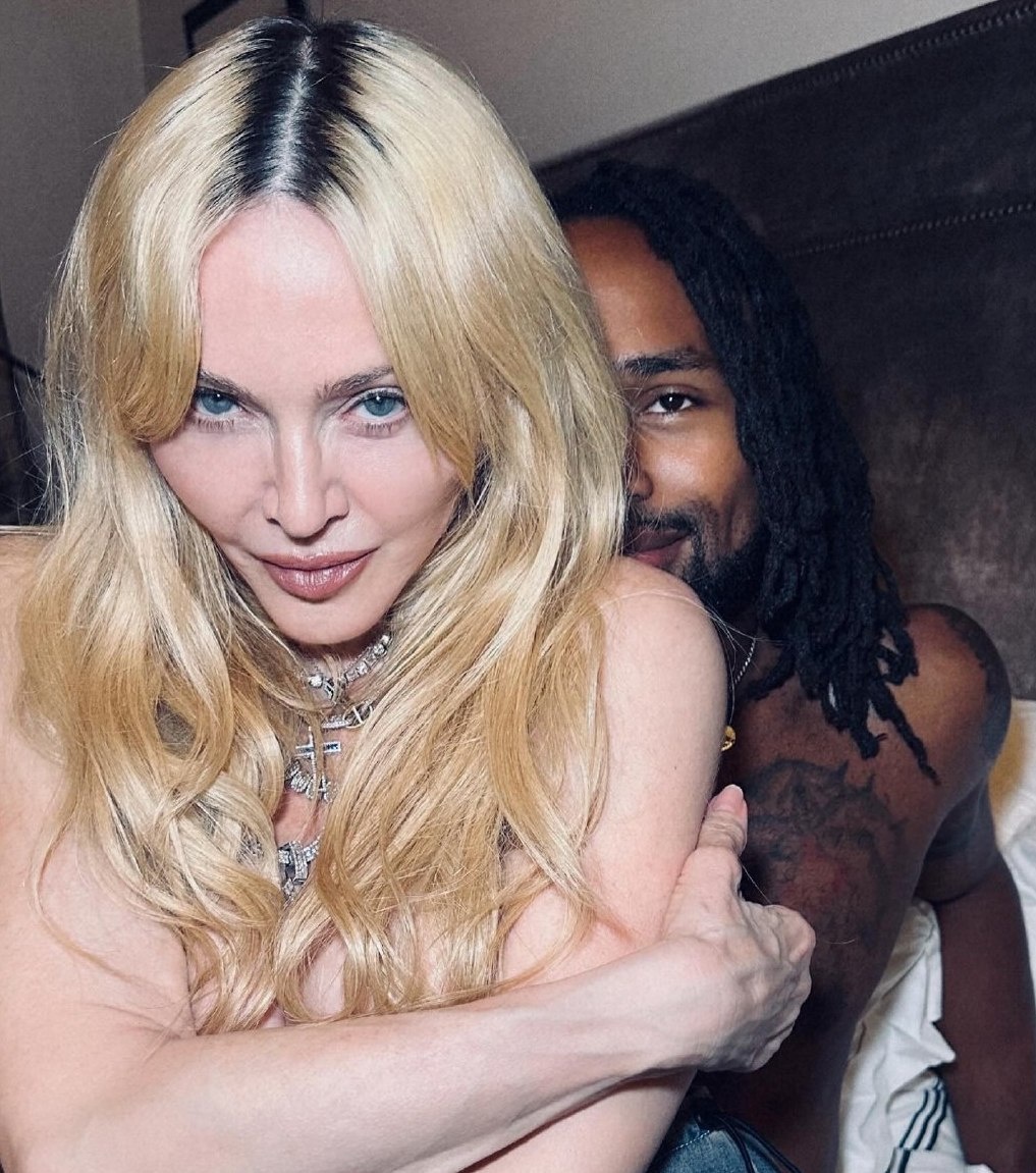     66-летняя Мадонна и 28-летний Аким Моррис Фото: соцсети