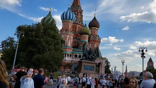 Московский #влог Часть 4. Красная Площадь. Парящий мост. Парк Зарядье. Большой театр. Гуляем