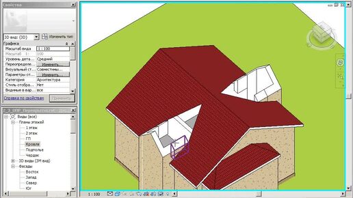 Тест-драйв Revit 2011 Пункт #2.22-2.36