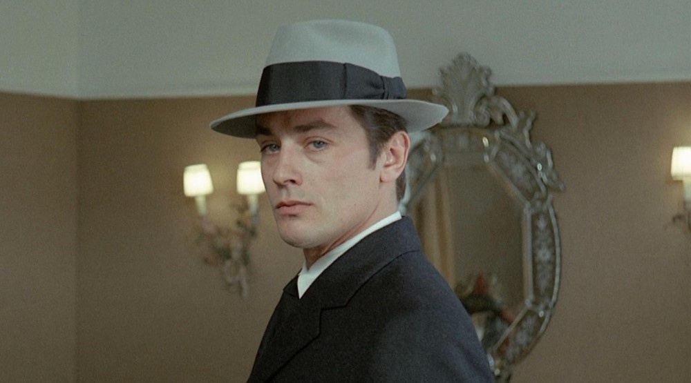     Ален Делон, кадр из фильма «Самурай» (1967)