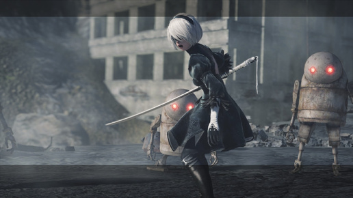 Nier:Automata Gameplay 2 часть