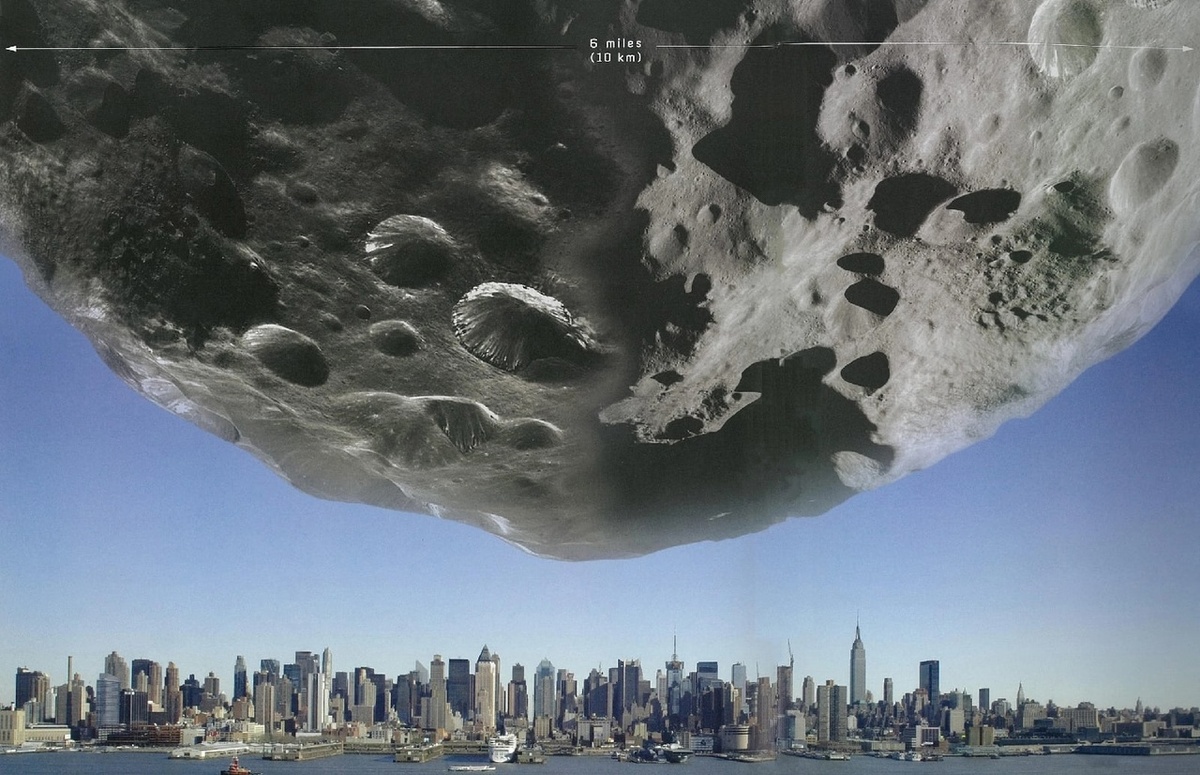 Размеры астероида 