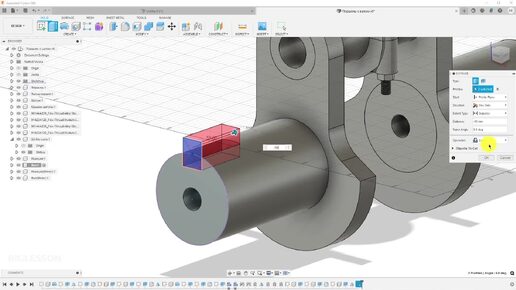 Fusion360 для новичков. Урок 5. Моделирование коленчатого вала