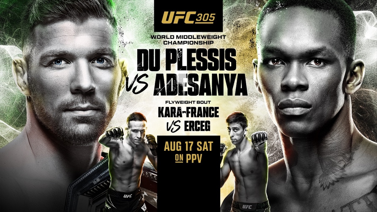 UFC 305: Дю Плесси vs. Адесанья