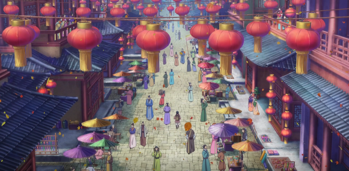Один из первых кадров. Источник https://animego.org/