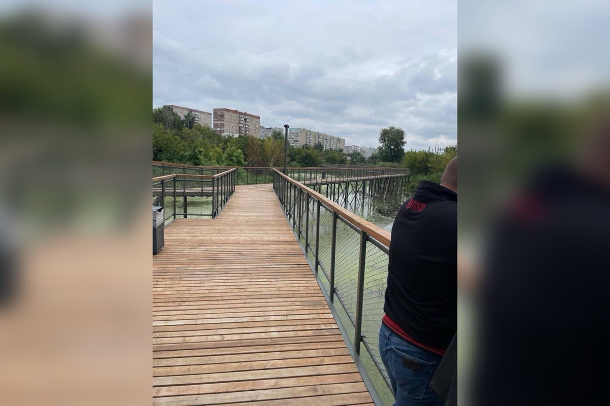    Денис Паслер: Заканчиваем восстановление «Тропы здоровья» после паводка Марина Шарт