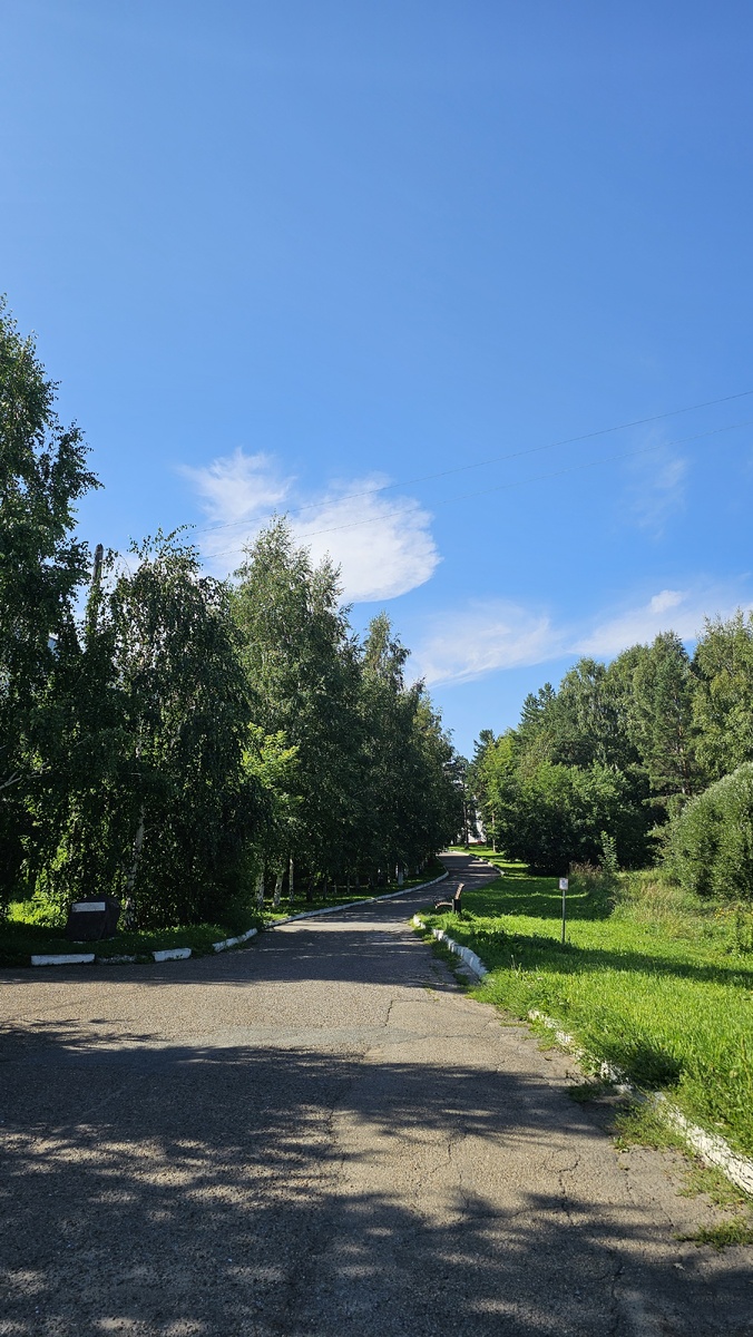 Начало территории курорта