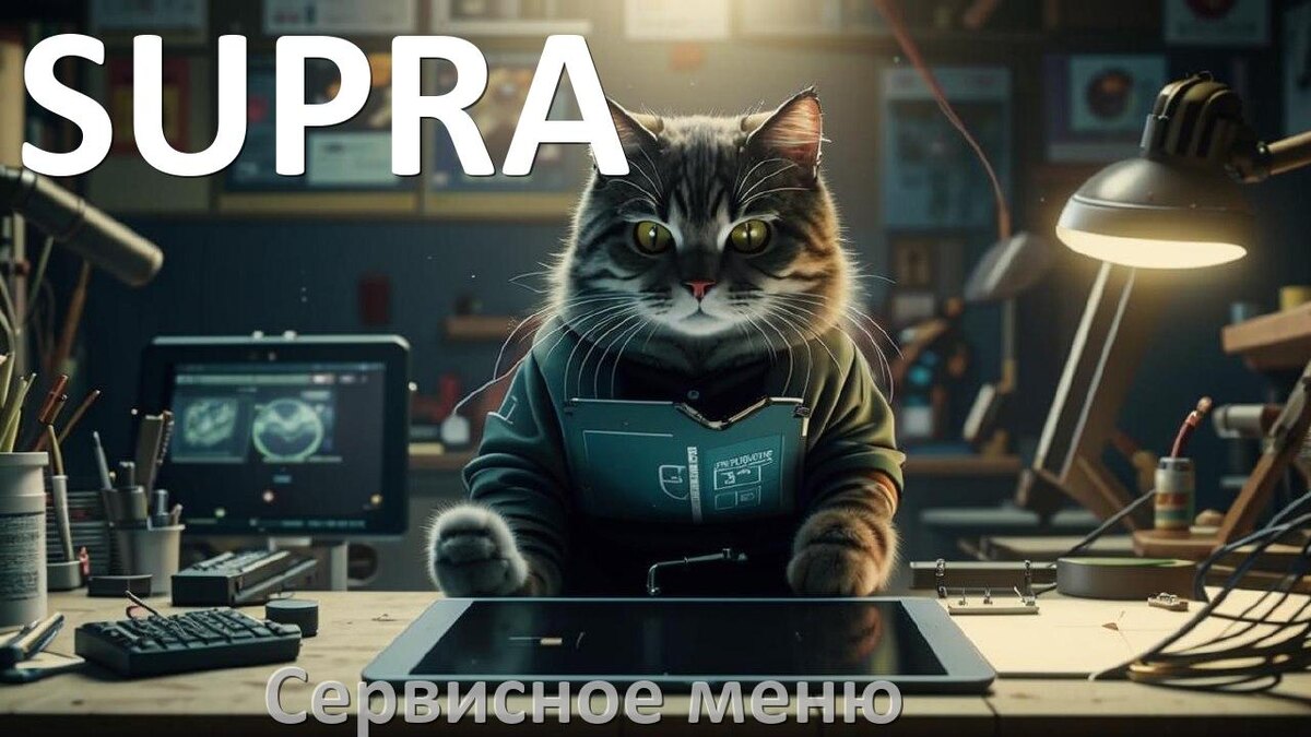 
Как на телевизоре SUPRA войти в сервисное инженерное меню без пульта