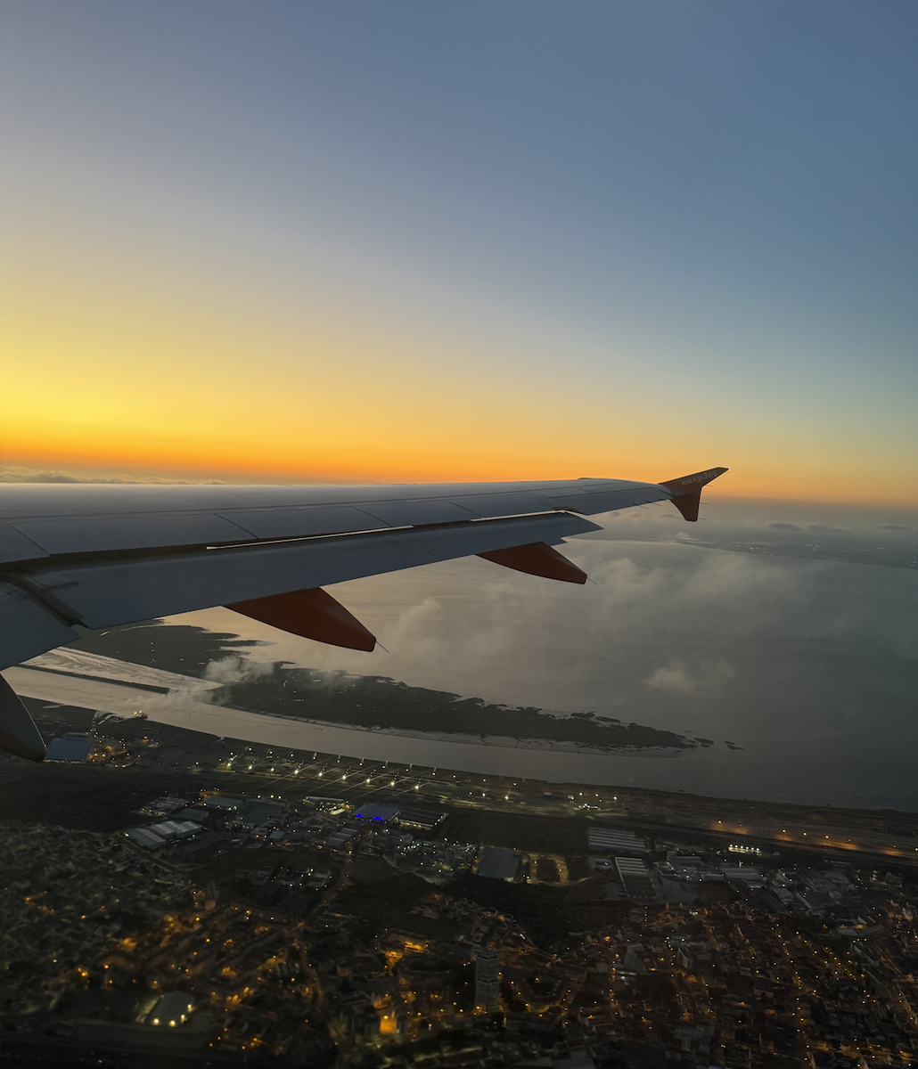 Доброе утро, Лиссабон, я улетаю в Милан! :)