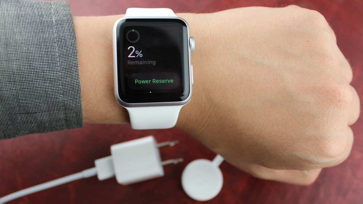 Как понять что apple watch заряжаются