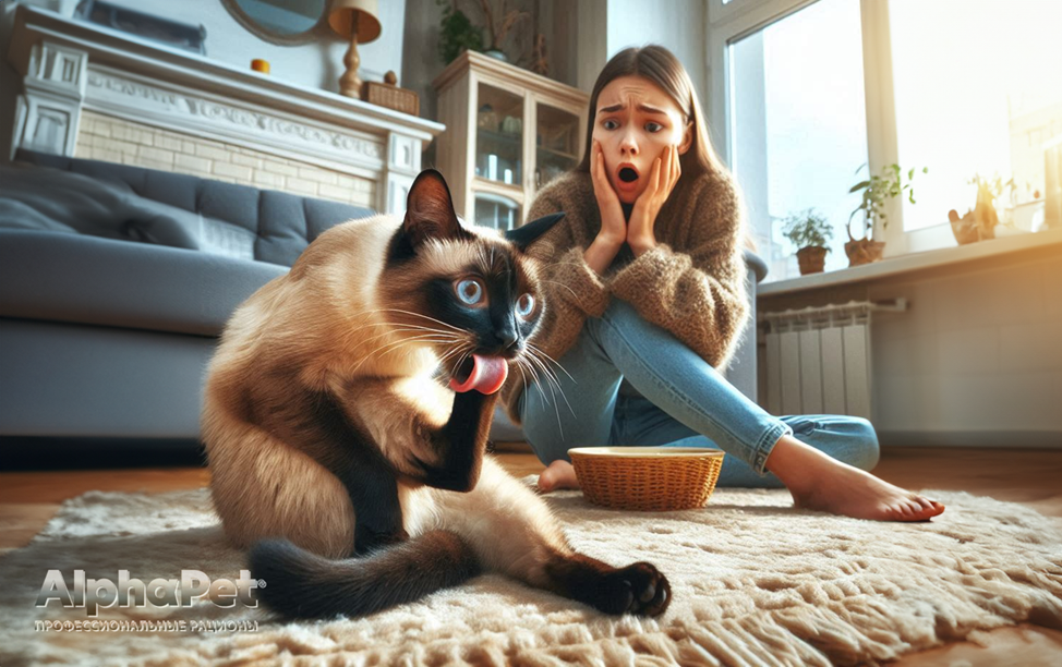 Как понять, что ваша кошка нуждается в помощи: 7 явных признаков / Изображение: AlphaPet