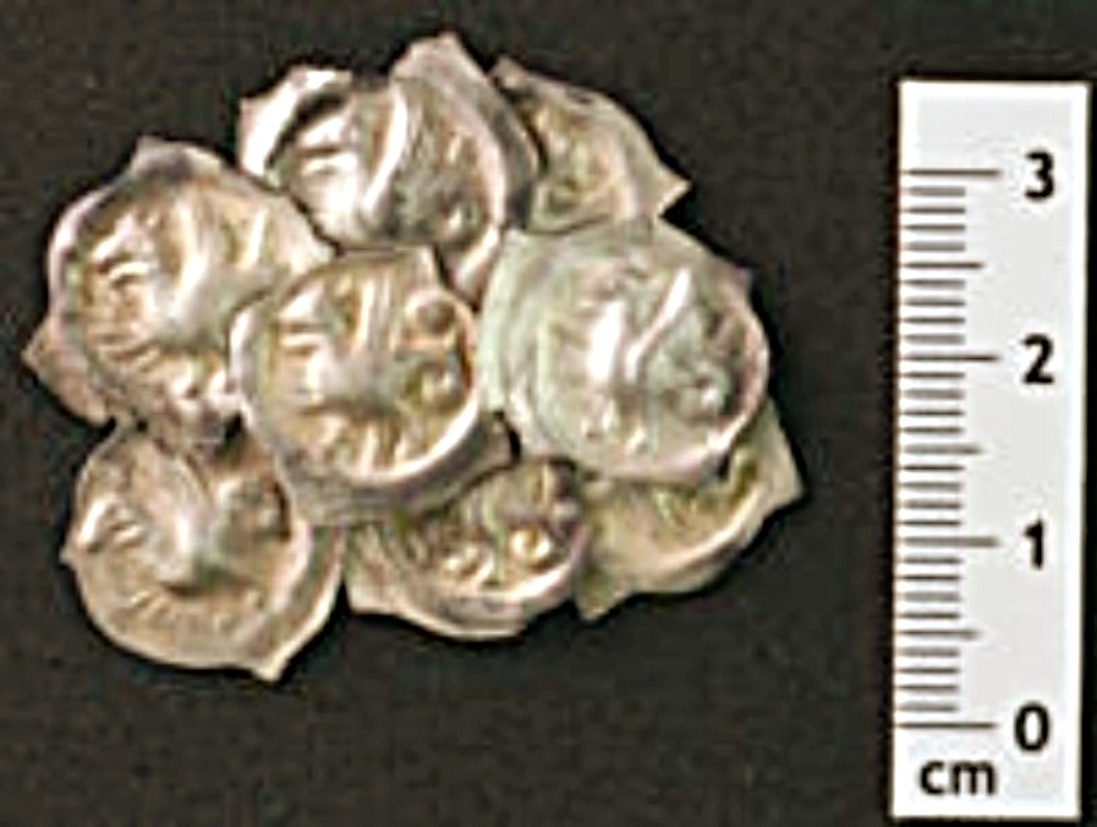 Монеты были отчеканены около 1320 года в германии и Швейцарии