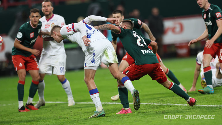    ЦСКА — «Локомотив».Александр Федоров