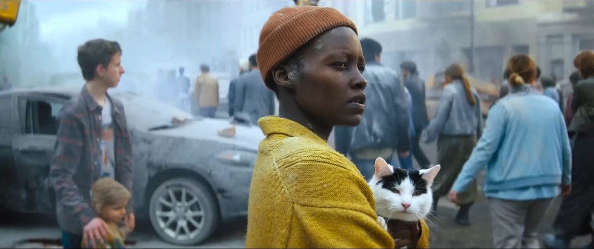 Кадр из к/ф «Тихое место: День первый».