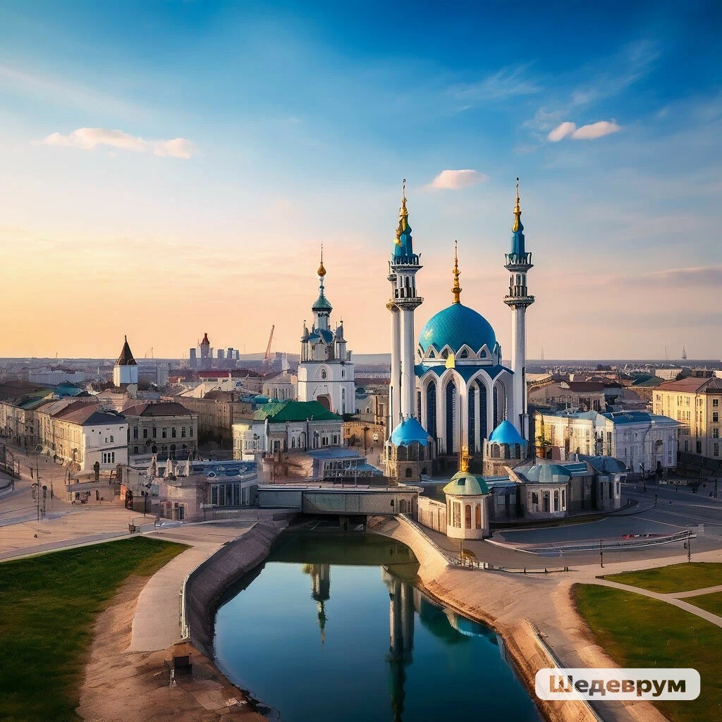 фото создано нейросетью: город Казань, которого я пока не видела