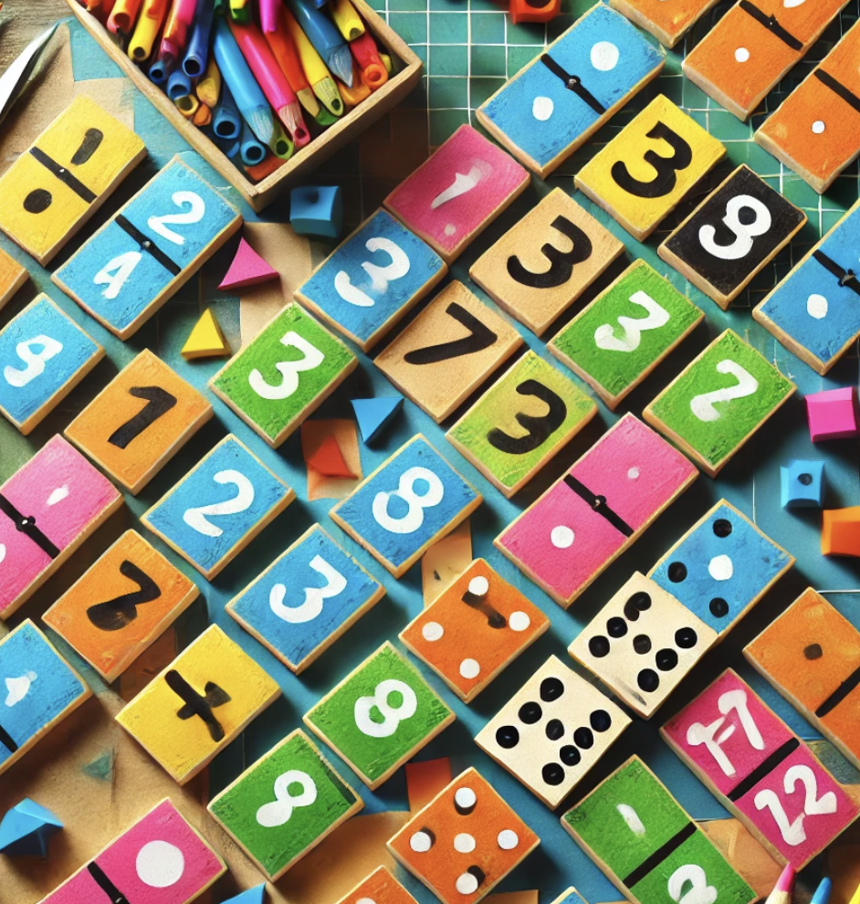 «Математические домино» своими руками