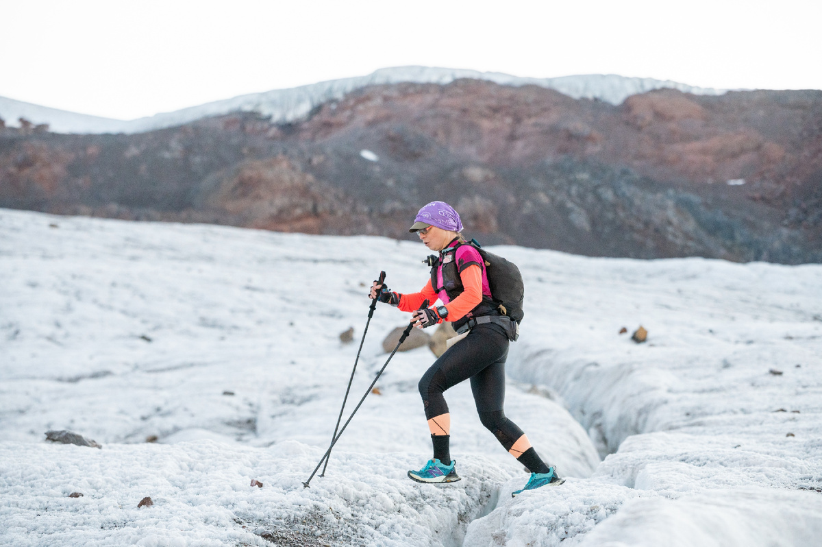 Я на дистанции Elbrus World Race 2024.