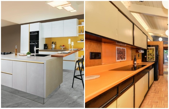 Фасады без декоративной отделки часто используются в современных интерьерах